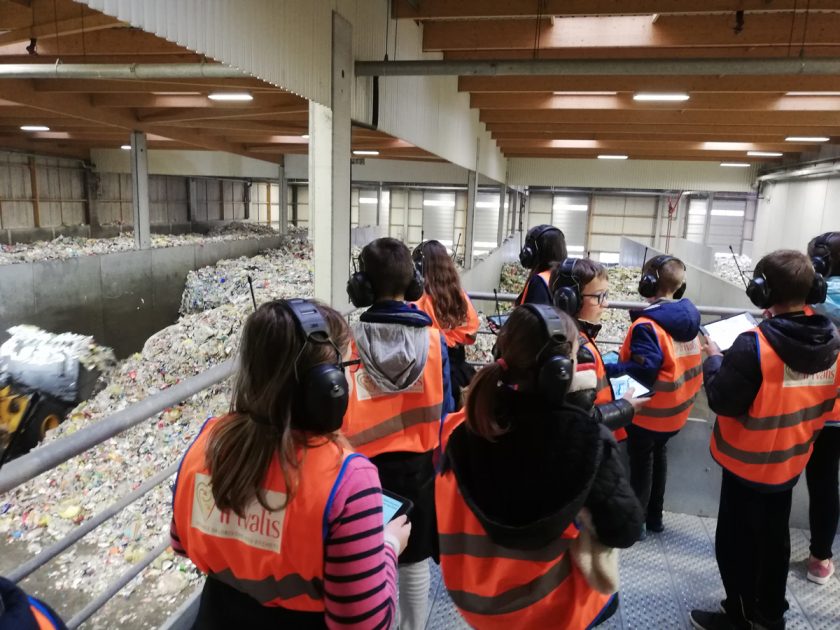 Le Conseil Municipal Enfants visite Vendée Tri