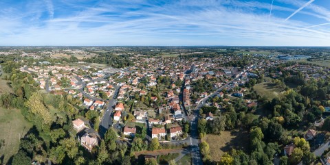 Image : vue aérienne - Cugand - Terres de Montaigu