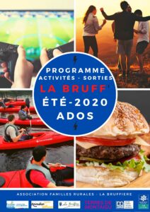 Programme activités-sorties Eté 2020 Ados