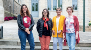 Les membres de la commission action sociale & éducative