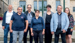 Les membres de la commission finances & administration générale