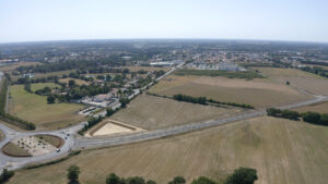 Vue aérienne - Rocade de Montaigu-Vendée