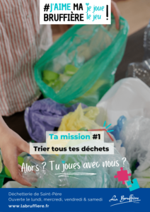 Affiche trier tous tes déchets